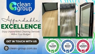 How does Clean Group ensure its cleaners are vaccinated?