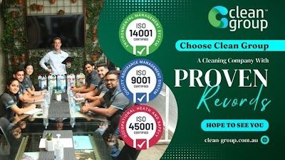 How does Clean Group promote health and safety in the workplace?